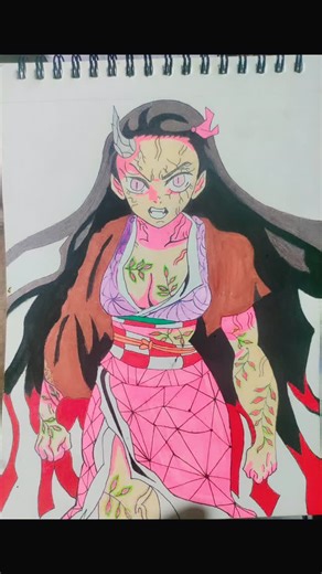 Abhi✨ on Instagram: "Angry Nezuko"