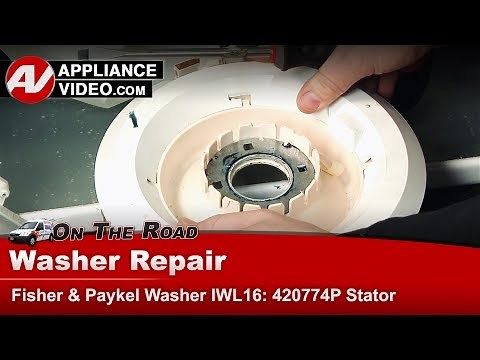 Fisher & Paykel Washer Repair - Stopping Mid Cycle - Stator - Diagnostics & Troubleshooting
