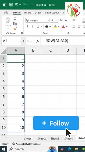 84K views · 1.9K reactions | Excel မှာ နံပါတ်စဉ်တွေကို လိုချင်တဲ့အရေအတွက်အထိ Auto တပ်နည်း #exceltips #excelfunctions #numberseries | COL - Computer Online Learning | Facebook