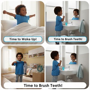 Morning Routine Flashcards: Visual Schedule, Daily Task Cards (printable PDF) Autism, ADHD - Etsy UK