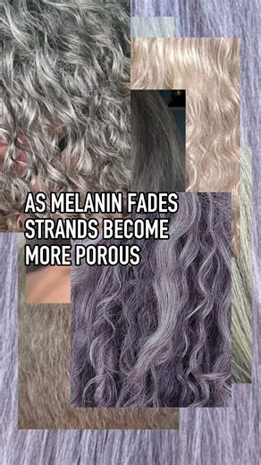 Truth or myth? 🔍 Gray hair becomes coarse.