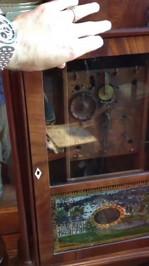 Eli Terry Pillar and Scroll clock