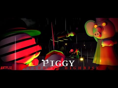 Antflix Piggy Series [9] | "Hazardous Highrise" (Roblox Animation)