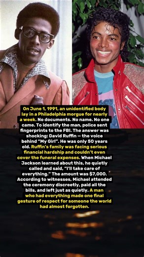 Michael Jackson’s quiet act for a forgotten legend