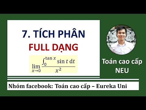 Toán cao cấp NEU | Bài 7. Tích phân: Full dạng và Ứng dụng kinh tế
