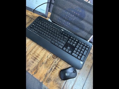 Quiet Wireless Keyboard with mouse!!