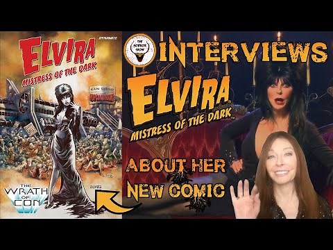 Interview with Cassandra Peterson (Elvira Mistress of the Dark) & Writer David Avallone