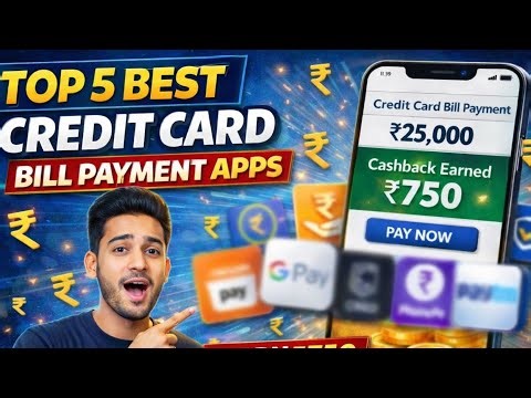 Top Apps for Credit Card Bill Cashback in 2026 | Best Credit Card Payment Cashback Apps India