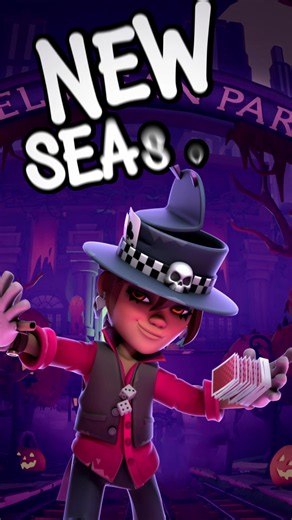 REY ROMEO’S SEASON IS HERE! 🃏🎲 Rey Romeo has a mischievous smile and a talent for sleight of hand. He’ll charm you, trick you, and disappear before you know what happened. Somehow, he always gets away with it. 💀 This season you unlock: 🎩 Rey Romeo 😈 Rey Romeo Epic Outfit 🪩 Rey Romeo Ultra Rare Outfit 🎲 Rey Romeo Legendary Outfit 💀 SK8 of Spades Board PLAY NOW! 🫵 #subwaysurfers #subwaysurferscity