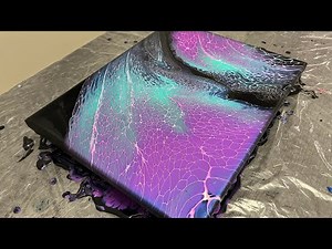 Color Shifting SHIMMER! Gorgeous Acrylic Results! - Acrylic Pouring