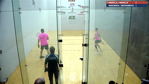 TEAM QUALIFYING MANILLAS - BREDENBECK/ANDERSEN MIXED FINALS | USA Racquetball