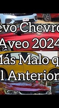 Nuevo Chevrolet Aveo 2024 | ¿Mejor o Peor que el anterior?
