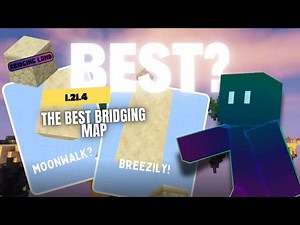 BEST BRIDGING MAP | 1.21.4 | BRIDGING LAND @SMELLSLIKEGAMING