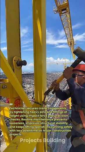 Tower Crane Maintenance Keeps Giant Machines Jobsite Ready