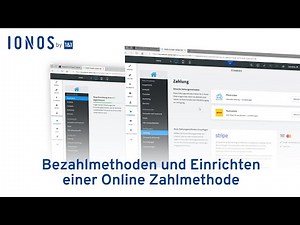 Wie richte ich eine Online-Zahlungsmethode ein? | IONOS