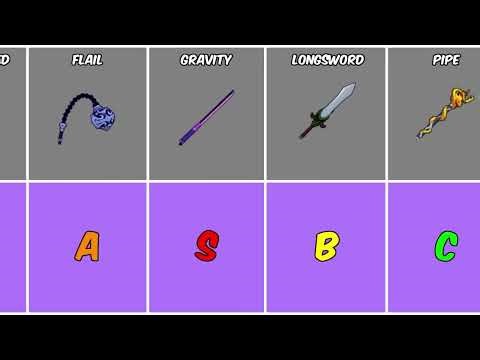 Blox Fruits RANKING Every Single Swords For Grinding PVP In UPDATE 31!!