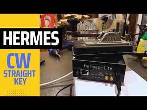 Hermes Lite II - Straight Key CW