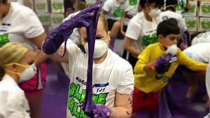 Twelve-year-old slime-maker achieves the world’s largest slime