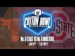 Ohio State vs. Texas LIVE: The Cotton Bowl | 2025