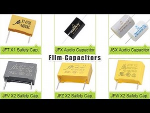 jb Polyester and Polypropylene Plastic Film Capacitors