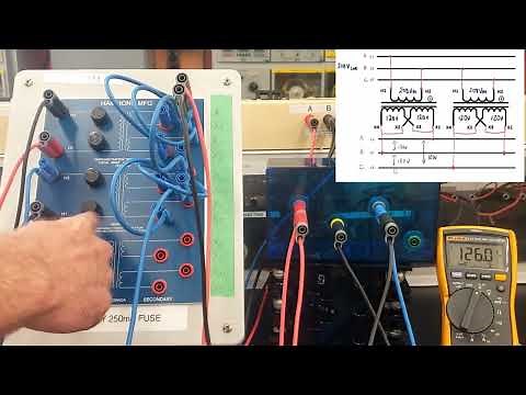 Open Delta Transformer Project Wiring
