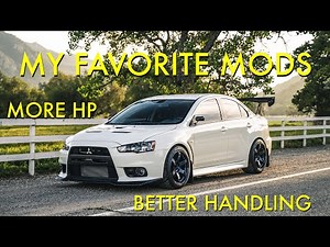 TOP 5 EVO X MODIFICATIONS