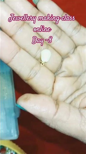 Beads Wire Wrapping Tutorial | Jewellery Making | Day 8