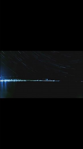 4K Star Trail Into Dawn Over Rothesay Bay | GoPro Hero 12