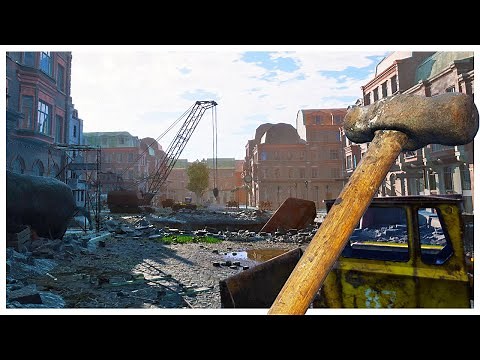 Rebuilding Cities Destroyed By War - WWII Rebuilder Gameplay