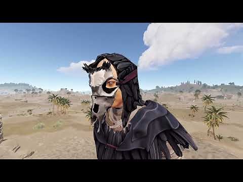 RUST SKIN SPOTLIGHT - Raven Poncho & Raven Deer Skull Mask