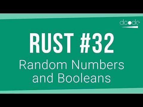 Rust Programming Tutorial #32 - Random Numbers (and Booleans)
