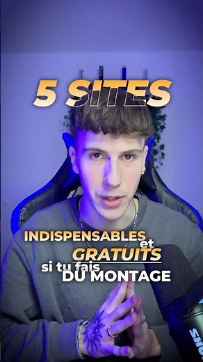 5 Sites INDISPENSABLES pour le MONTAGE VIDÉO 🤫