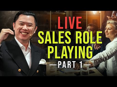 Live Sales Role Playing At High Ticket Mastery With Dan Lok Part 1