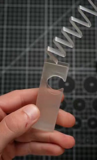 3D printed springy bag clip #3dprint #creality | cartyski