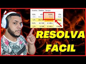 Como Resolver disco 100% de forma simples