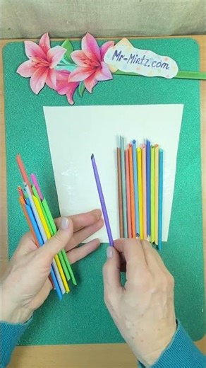 I Made This Cute Wall Decor from Paper Strips! 🌈 Easy DIY Craft 😍 Tutorial
