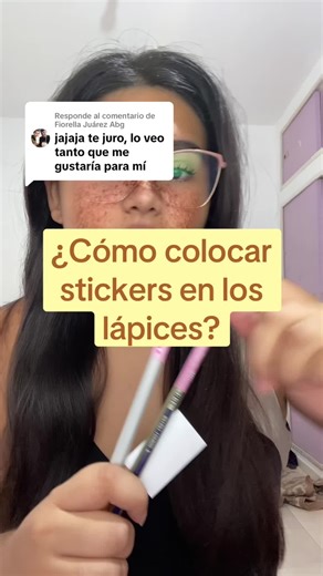 Respuesta a @Fiorella Juárez Abg #tutorial #stickers #rotulos #colegio...