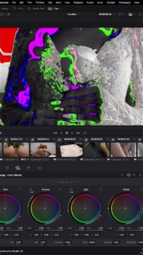 False Color in Davinci Resolve