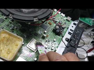 mitsubishi electric tv LT 46164 blinking green