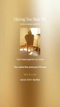 Having You Near Me(Lyrics)