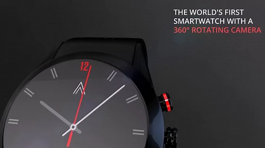 Arrow Smartwatch Offers Rotating 360 Degree HD Camera