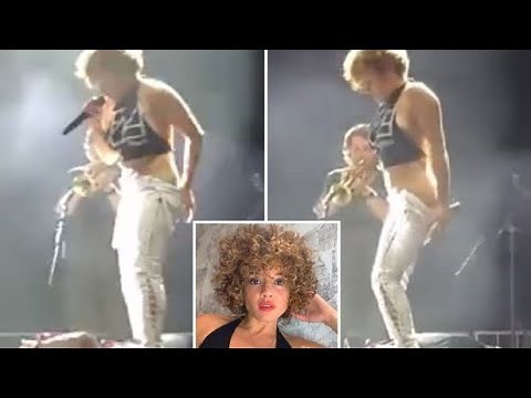 Sophia Urista Of ' Brass Against ' Urinates On Concert Goer Face Onstage .... Yes Onstage 🤢 Whaaat!