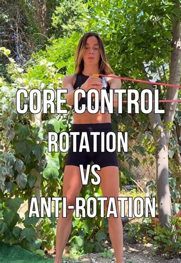 Do you control rotation — or does rotation control you? Rotation and anti-rotation are not opposites. They are complementary motor skills. 1 - Resisted Thoracic Rotation Active thoracic rotation against horizontal resistance. The pelvis stays stable while the ribcage moves. Mobility without losing control. 2 - Anti-Rotation Step-Out The body moves, the trunk doesn’t rotate. Stepping away increases the lever arm and forces the core to resist rotational torque. 3 - Circular Anti-Rotation (Swiss Ba