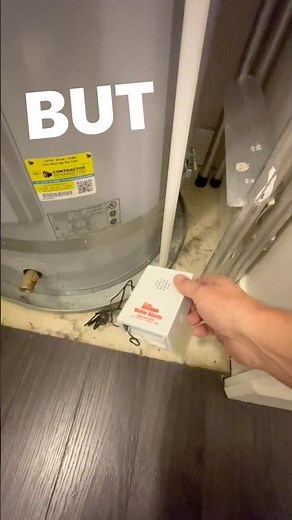 Flood alarm near your water heater ?