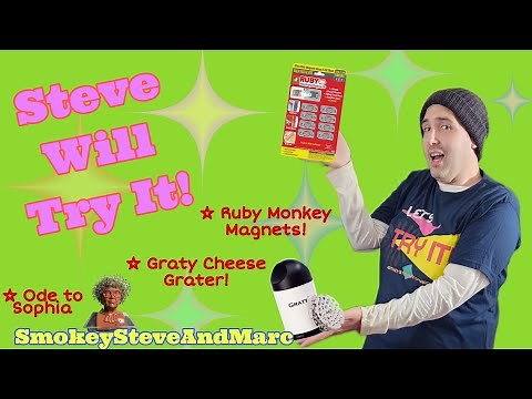 Reviewing Ruby Monkey Magnets and the Graty! Steve Will Try it!