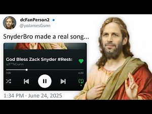 SnyderBro made a SnyderVerse anthem...