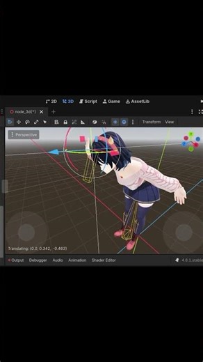 godot mobile rigging animation 📳🤯