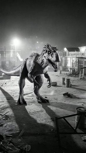 Indominus Rex Roar Caught on CCTV — Is This Real #dinosaur #jurassicworld