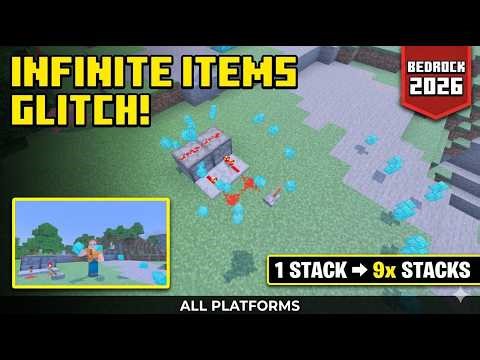 THE BEST DIAMOND DUPLICATION METHOD v26.11 Minecraft Bedrock! || MCPE, PS5, Xbox, Switch, Win 10 ||