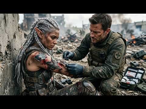 She Knew Only Pain and Battle — Until the Human Medic Gently Removed Her Armor | HFY | Sci-Fi